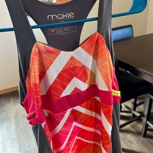 Moxie Colorful Geometric Dress